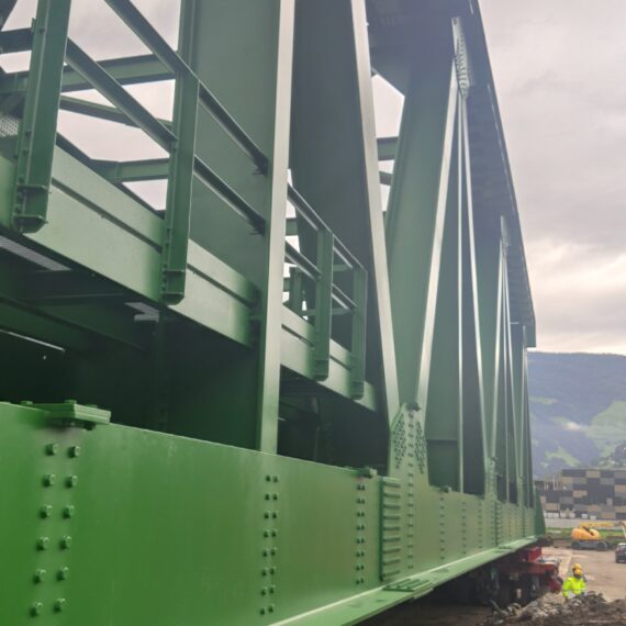 Ponte ferroviario sul Rio Vizze a Vipiteno (BZ)